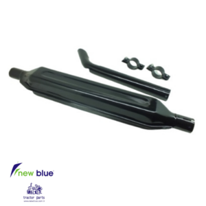 SILENCER KIT VERTICAL CURVE END & ENAMEL